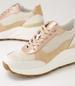 D SPHERICA EC13 A GE OFF WHITE/DESERT SUEDE MIX