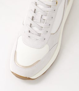 D SPHERICA EC13 A GE OFF WHITE/WHITE SUEDE MIX