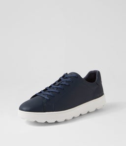 U SPHERICA ECUB 1 C GE NAVY WHITE LEATHER