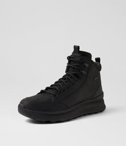 U SPHERICA ACTIF X2 B ABX A GE BLACK LEATHER