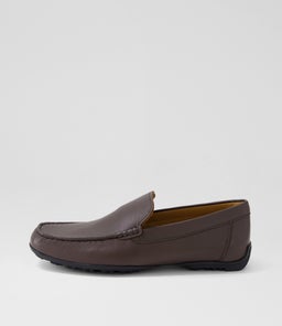 U KOSMOPOLIS + GRIP A GE DK BROWN TUMBLE LEATHER