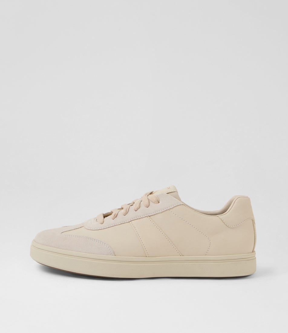 U Baltmoore A Papyrus Leather Sneakers