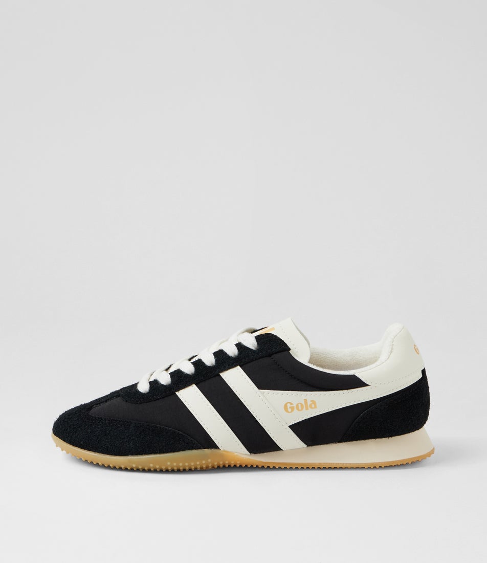 Sprinter W Black Off White Suede Nylon Sneakers Sprinter W Black Off White Suede Nylon Sneakers
