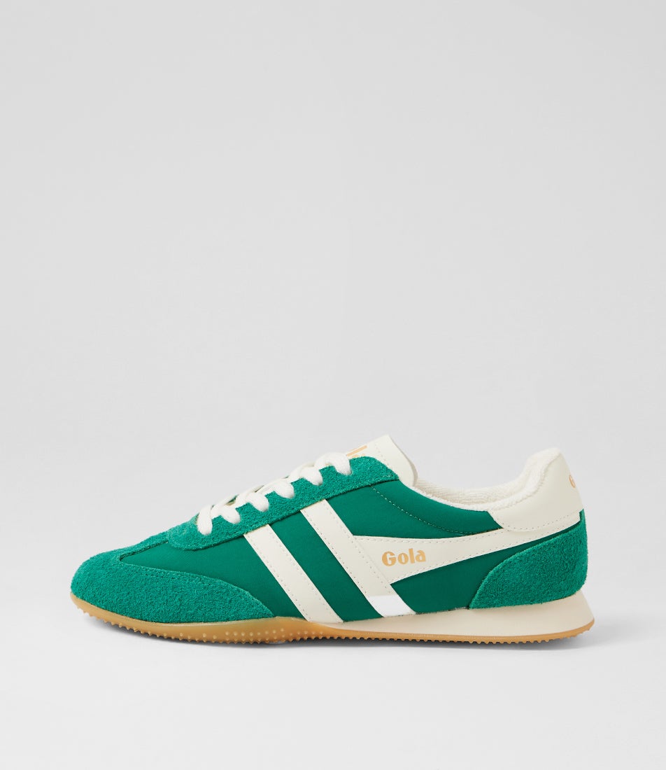 Sprinter W Green Off White Suede Nylon Sneakers Sprinter W Green Off White Suede Nylon Sneakers