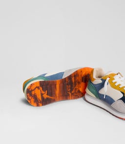 CITY BANGKOK HF BLUE SUEDE FABRIC