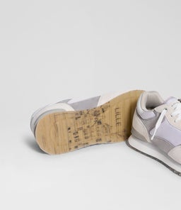 CITY LILLE HF WHITE SUEDE FABRIC