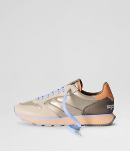 TRACK & FIELD REGIUM HF GREY LEATHER FABRIC
