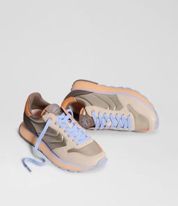 TRACK & FIELD REGIUM HF GREY LEATHER FABRIC
