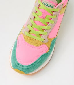 CITY SANTA MARTA HF PINK LEATHER FABRIC