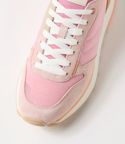 TRACK & FIELD THURII HF PINK MULTI FABRIC LEATHER