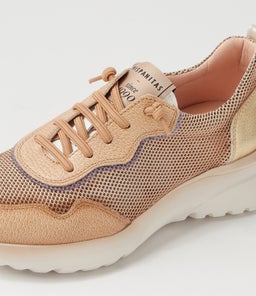 POLINESIA 94 HI DESERT PLATINO MESH LEATHER