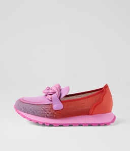 LOIRA 70 HI VOILET SCARLETT TEXTILE LEATHER