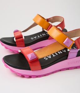 MAUI 11 HI PEACH MANDARIN LEATHER