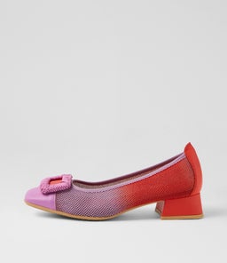 ARUBA 35 HI SCARLET VIOLET LEATHER