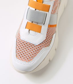 HAWAI 14 HI WHITE MANDARIN TEXTILE LEATHER