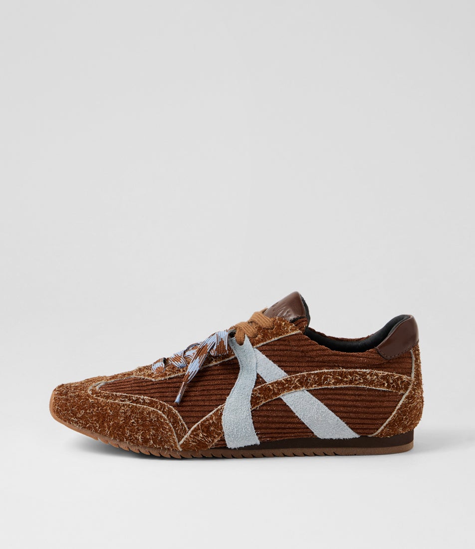 Rey Choc Multi Suede Sneakers