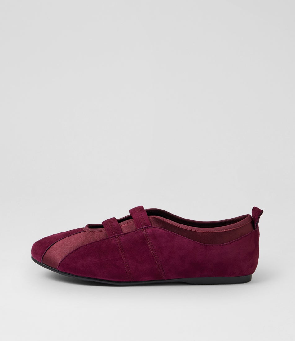 Lunar Plum Suede Sneakers