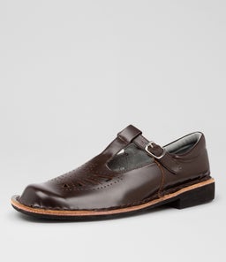 INDIANA2 HN BROWN SHINE LEATHER