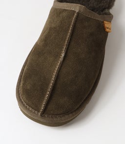 LOCH HP DARK OLIVE SUEDE