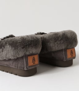 SHAGGY M HP DARK GREY SUEDE