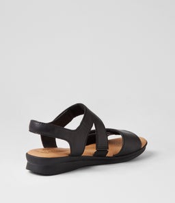 302096 NESSA HP BLACK LEATHER