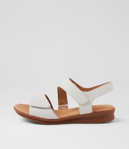 302096 NESSA HP WHITE LEATHER