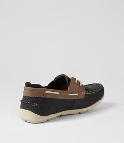 FLOOD HP BLACK TAUPE OILED LEATHER