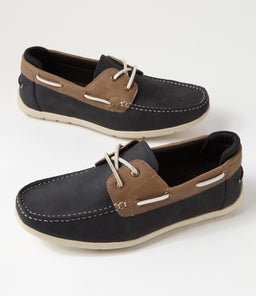 FLOOD HP BLACK TAUPE OILED LEATHER
