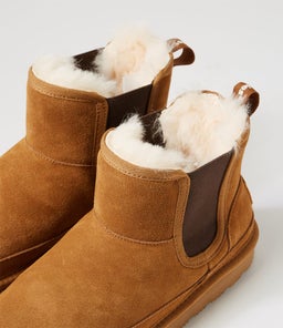 SAINT M HP CHESTNUT SUEDE