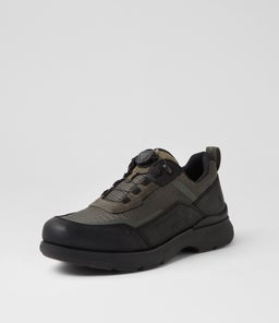 RAZOR HP DARK OLIVE LEATHER MESH