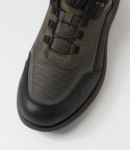 RAZOR HP DARK OLIVE LEATHER MESH