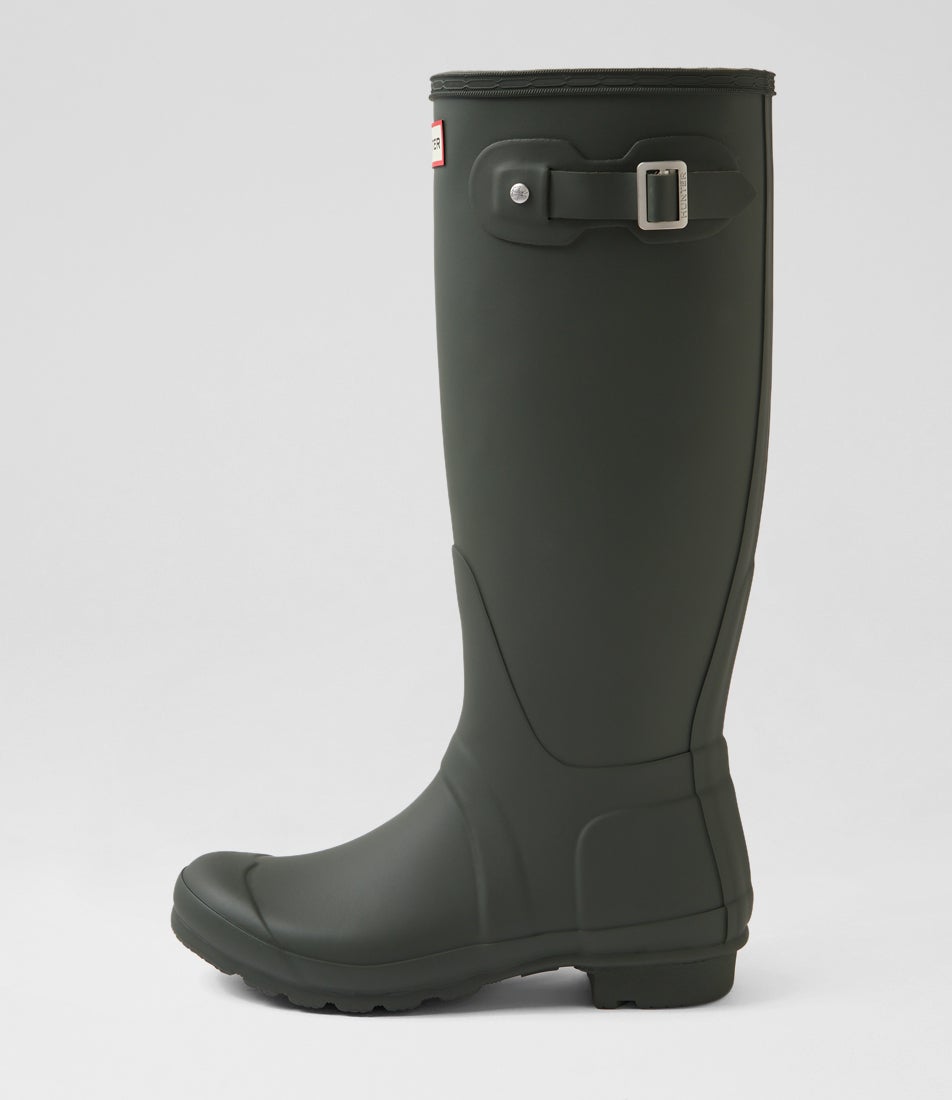 Original Tall Dark Olive Rubber Knee High Boots