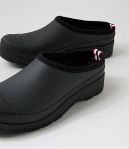 PLAY CLOG HT BLACK RUBBER