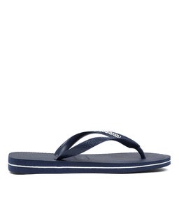 RUBBER LOGO HV NAVY BLUE WHITE RUBBER