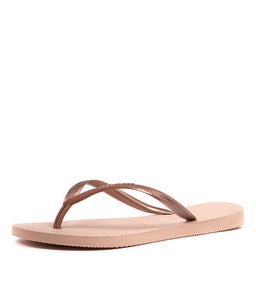 SLIM METALLIC HV BALLET ROSE RUBBER
