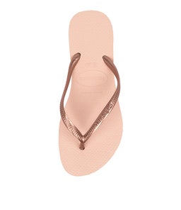 SLIM METALLIC HV BALLET ROSE RUBBER