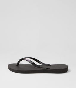 SLIM RUBBER LOGO HV BLACK LILAC RUBBER