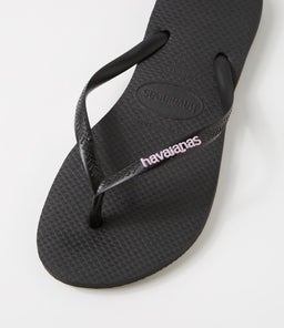 SLIM RUBBER LOGO HV BLACK LILAC RUBBER