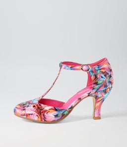 MARIE BRIGHT SWIRL PATENT PU