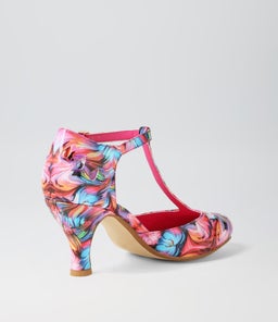 MARIE BRIGHT SWIRL PATENT PU