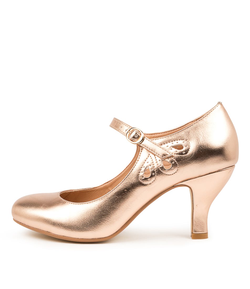 Buy I Love Billy Mendy Rose Gold HIgh Heels online with free shipping