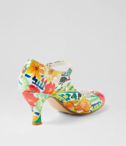 MENDY WHITE TULIP PATENT PU