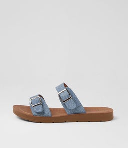 MELTON IL BLUE DENIM SMOOTH