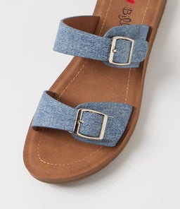 MELTON IL BLUE DENIM SMOOTH