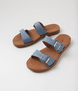 MELTON IL BLUE DENIM SMOOTH