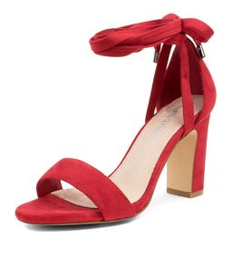 WIAN IL RED MICROSUEDE