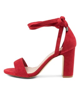 WIAN IL RED MICROSUEDE