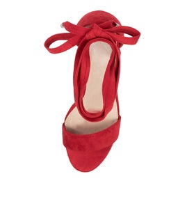 WIAN IL RED MICROSUEDE