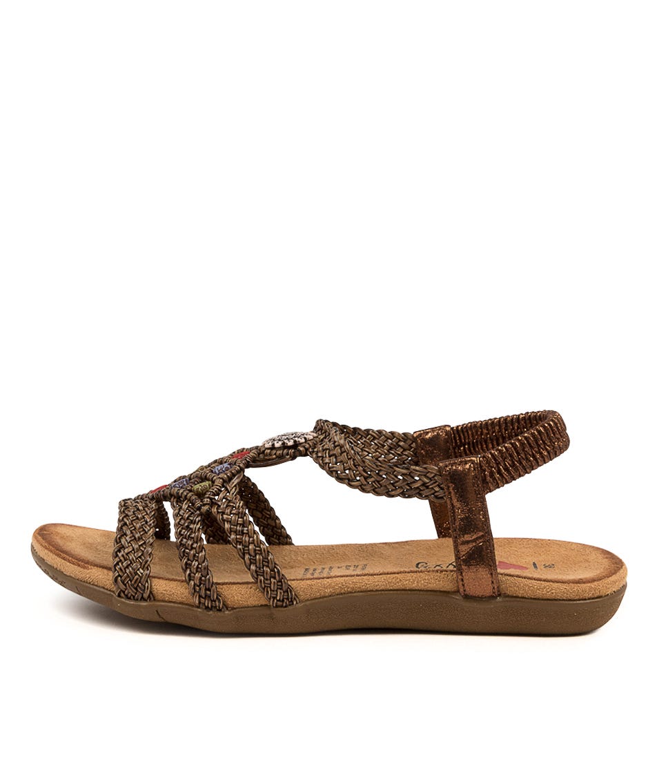 Buy I Love Billy Fiorente Il Cocoa Flat Sandals online with free shipping