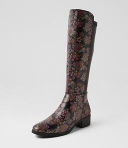 TELLI2 IL BLACK FLORAL SMOOTH STRETCH SMOOTH